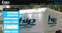 Desktop Screenshot of hipcaravanhire.com.au