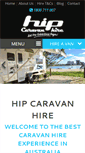 Mobile Screenshot of hipcaravanhire.com.au
